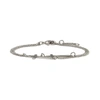 Dsquared2 Silver Double Cross Bracelet