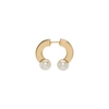 CHLOÉ Gold & Pearl Single Darcey Earring,CHC14AF572CH5105