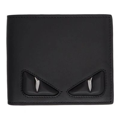 Fendi Black 3d 'bag Bugs' Wallet