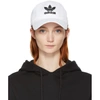 ADIDAS ORIGINALS White Trefoil Cap,BR9720