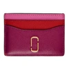 MARC JACOBS MARC JACOBS PINK SNAPSHOT CARD HOLDER,M0013355