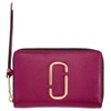 MARC JACOBS MARC JACOBS PINK SMALL SNAPSHOT WALLET,M0013354