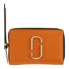 MARC JACOBS Orange Small Snapshot Wallet,M0013354