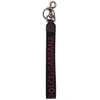 DOLCE & GABBANA DOLCE AND GABBANA BLACK RUBBER LOGO KEYCHAIN,BP2323AN486