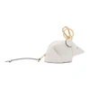 LOEWE White Mouse Charm Keychain,199.30.R81