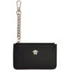 VERSACE Black Small Medusa Coin Pouch,DP3F534 DVITX