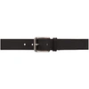 BURBERRY BURBERRY BLACK TRENCH LEATHER BRIDLE BELT,4068624