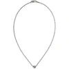 EMANUELE BICOCCHI Silver Disco Chain Charm Necklace,RLN03B