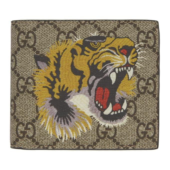 tiger print gucci wallet