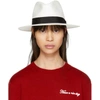 Rag & Bone Rag And Bone White Straw Panama Hat