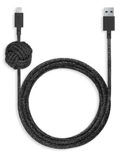 Native Union Night Charging Cable In Black