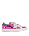 GOLDEN GOOSE May Hot Pink Mirror Sneakers,G32WS127.H4