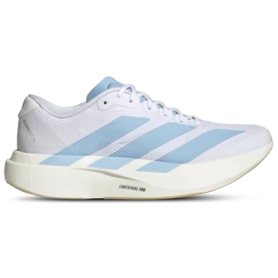Adidas Originals Womens Adidas Adizero Evo Sl In Ftwr White/clear Blue/matte Gold