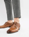 TED BAKER TED BAKER PEAIR DERBY SHOES IN TAN LEATHER,917010
