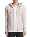 Allsaints Raven Hoodie In Taupe Marl