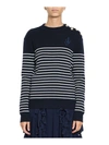 JW ANDERSON STRIPED WOOL SWEATER,10301582