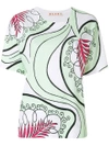 MARNI leaf patterned T-shirt,THJEL32EP4SCO9512619447