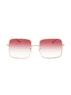 OLIVER PEOPLES Rassine 56MM Square Sunglasses