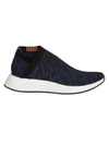Adidas Originals Nmd Cs2 Shadow Knit Sneakers In Navy - Navy