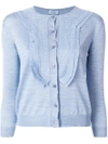 PRADA PRADA BIB FRONT CARDIGAN - BLUE,P25F83S1811QJ212606254