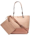 CALVIN KLEIN SONOMA LEATHER REVERSIBLE EXTRA-LARGE TOTE