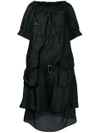 SACAI PATCH POCKET DRESS,0366512627157