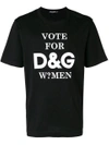 DOLCE & GABBANA slogan print T-shirt,G8IG7TFH7HK12624684