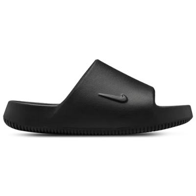 Nike Womens  Calm Slides 2.0 In Black/black