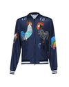 Dolce & Gabbana Jackets In Dark Blue