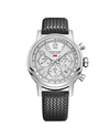 CHOPARD 42MM RACING MILLE MIGLIA CLASSIC CHRONOGRAPH WATCH WITH TIRE STRAP,PROD206700096