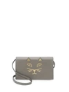 CHARLOTTE OLYMPIA Feline Leather Crossbody Bag,0400096633820