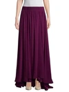 ESCADA Hi-Lo Maxi Skirt,0400096154421