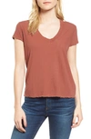 JAMES PERSE V-NECK TEE,WRSK3066