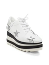 Stella Mccartney Sneak Elyse Platform Sneaker In White
