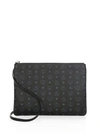 Mcm Visetos Original Pouch In Black
