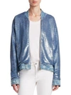 IRO Nanaso Sequin Bomber Jacket