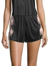NATORI Harlow Lace-Trim Sleepwear Shorts