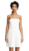 DION LEE COIL PLEAT DRESS