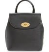 MULBERRY MINI BAYSWATER CALFSKIN LEATHER CONVERTIBLE BACKPACK - BLACK,HH4961-205