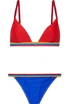 RYE CRIPSY STRIPED TRIANGLE BIKINI