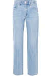GOLDSIGN THE CLASSIC FIT HIGH-RISE STRAIGHT-LEG JEANS