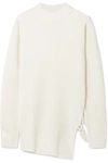 CARVEN CHAIN-EMBELLISHED WOOL-BLEND SWEATER