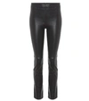STOULS MARIA ROSA CROPPED LEATHER TROUSERS,P00308452