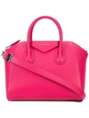 Givenchy Antigona Mini Leather Bag In Pink