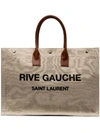 SAINT LAURENT SAINT LAURENT RIVE GAUCHE TOTE BAG - NEUTRALS,4992909M41D12513243