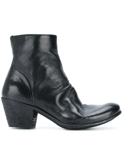 Officine Creative Ankle Boots In Black