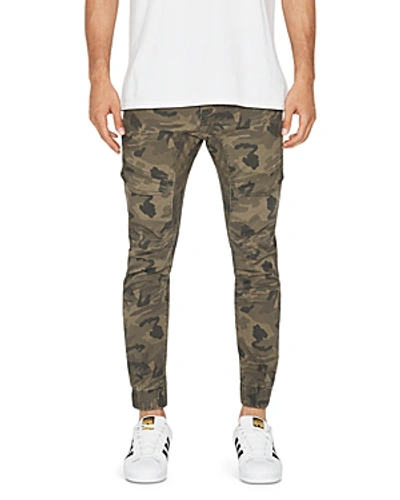 Nxp Camouflage Tapered Fit Flight Pants In Airwolf Camo