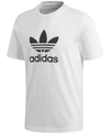 Adidas Originals Alphabet Printing Casual Breathable Sports Short Sleeve White In White
