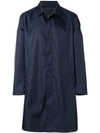 PRADA PRADA LIGHTWEIGHT COAT - BLUE,SGN659S181I1812624537