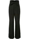 ALEXANDER WANG POPLIN PLEAT FRONT TROUSERS,1W484007R512610968